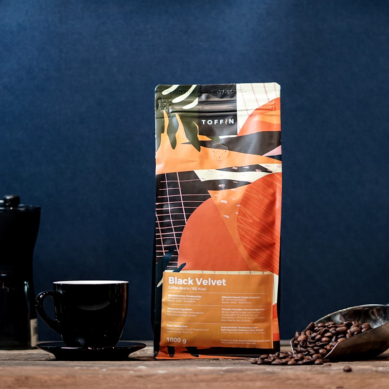 Coffee Beans Black Velvet