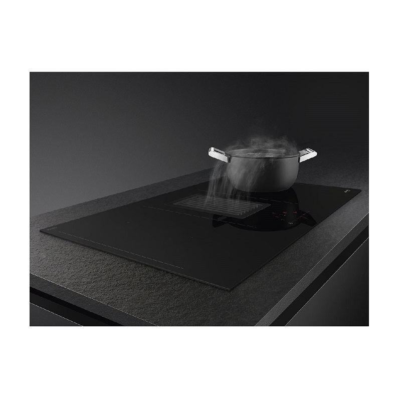 SMEG HOBD482D Induction hob with integrated hood, 80 cm, Universale Aesthetic (Black)