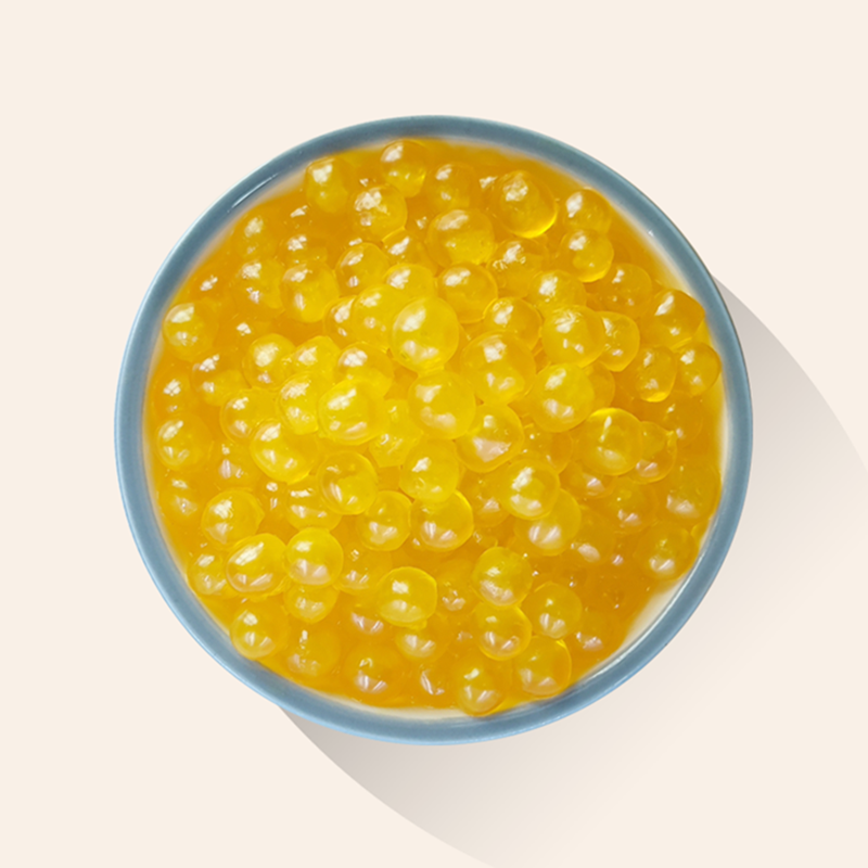 Doking Mango Pulp Popping Boba (Fruity Sauce) 850 g
