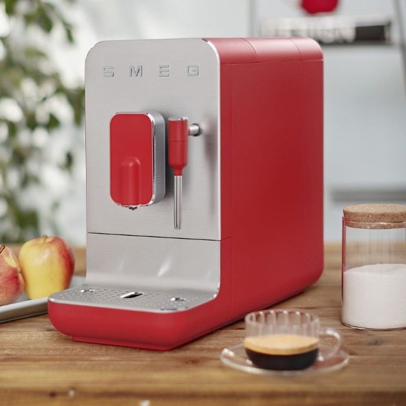 SMEG BCC12EGMEU Espresso Automatic Coffee Machine (Emerald Green)