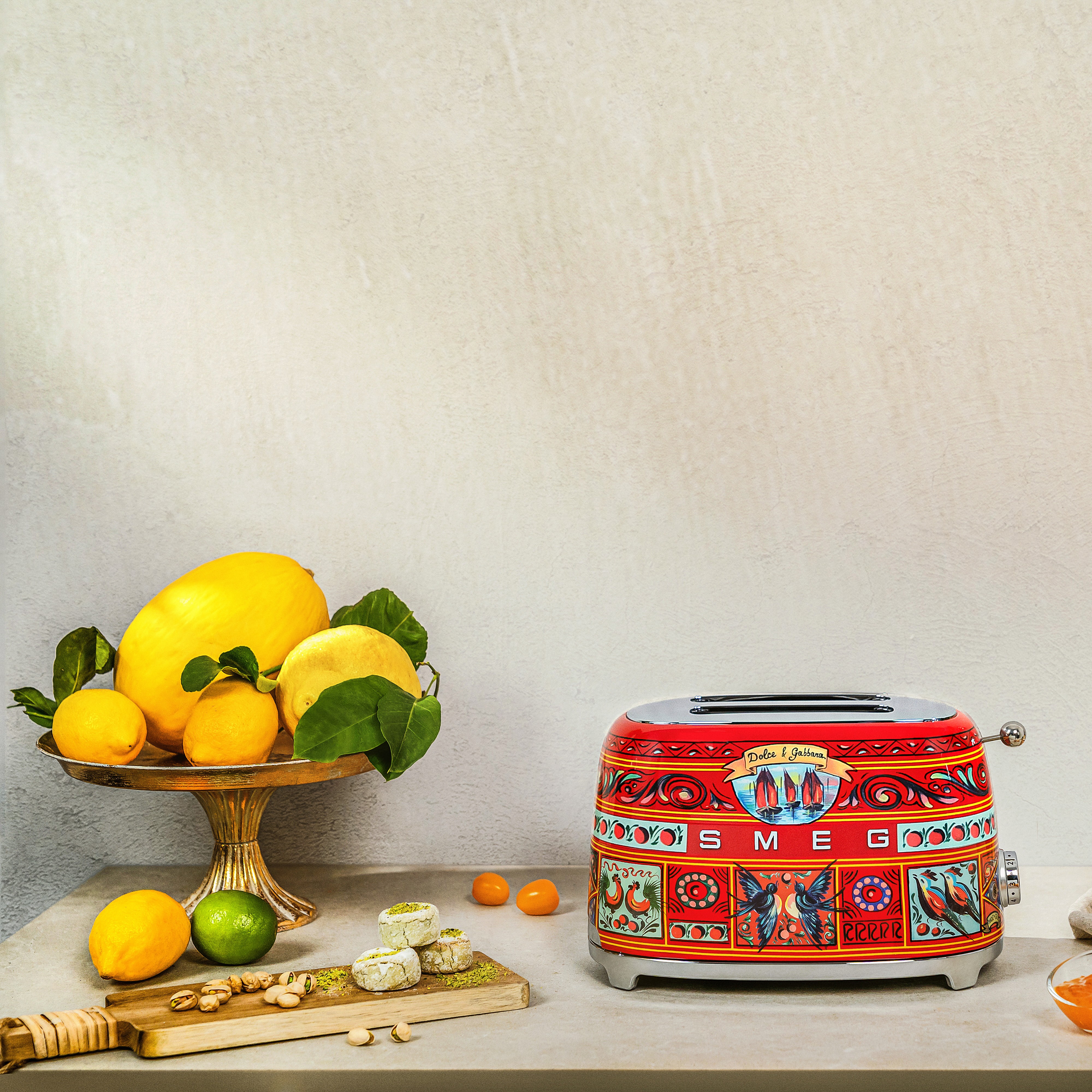 SMEG TSF01DGEU Toaster 2 Slice (D&G EU)