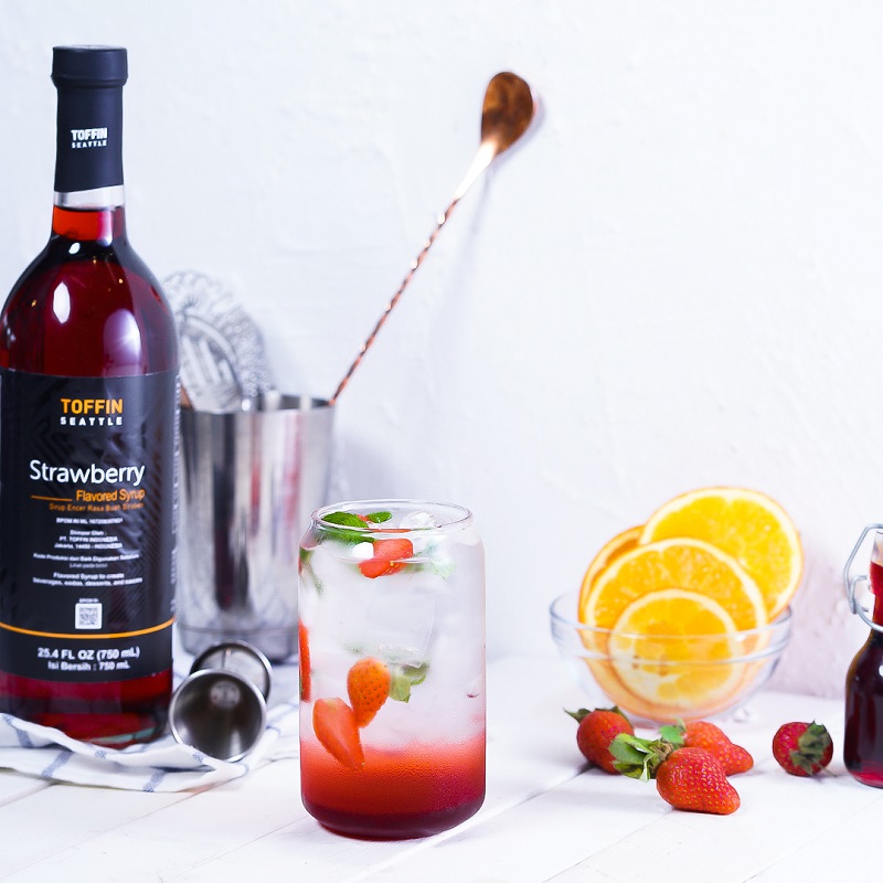 Toffin Syrup Strawberry